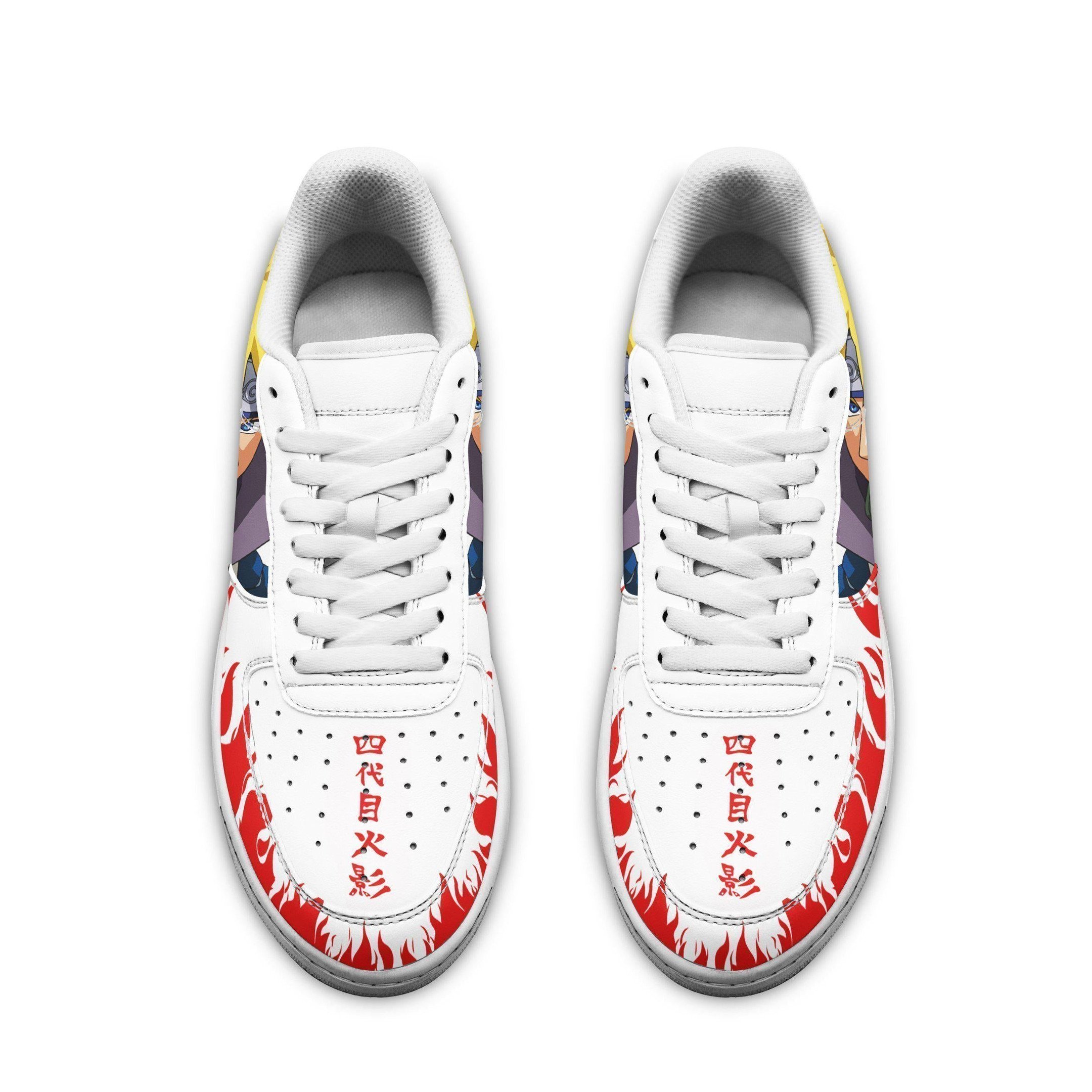 Namikaze Minato Air Sneakers Custom Anime Shoes
