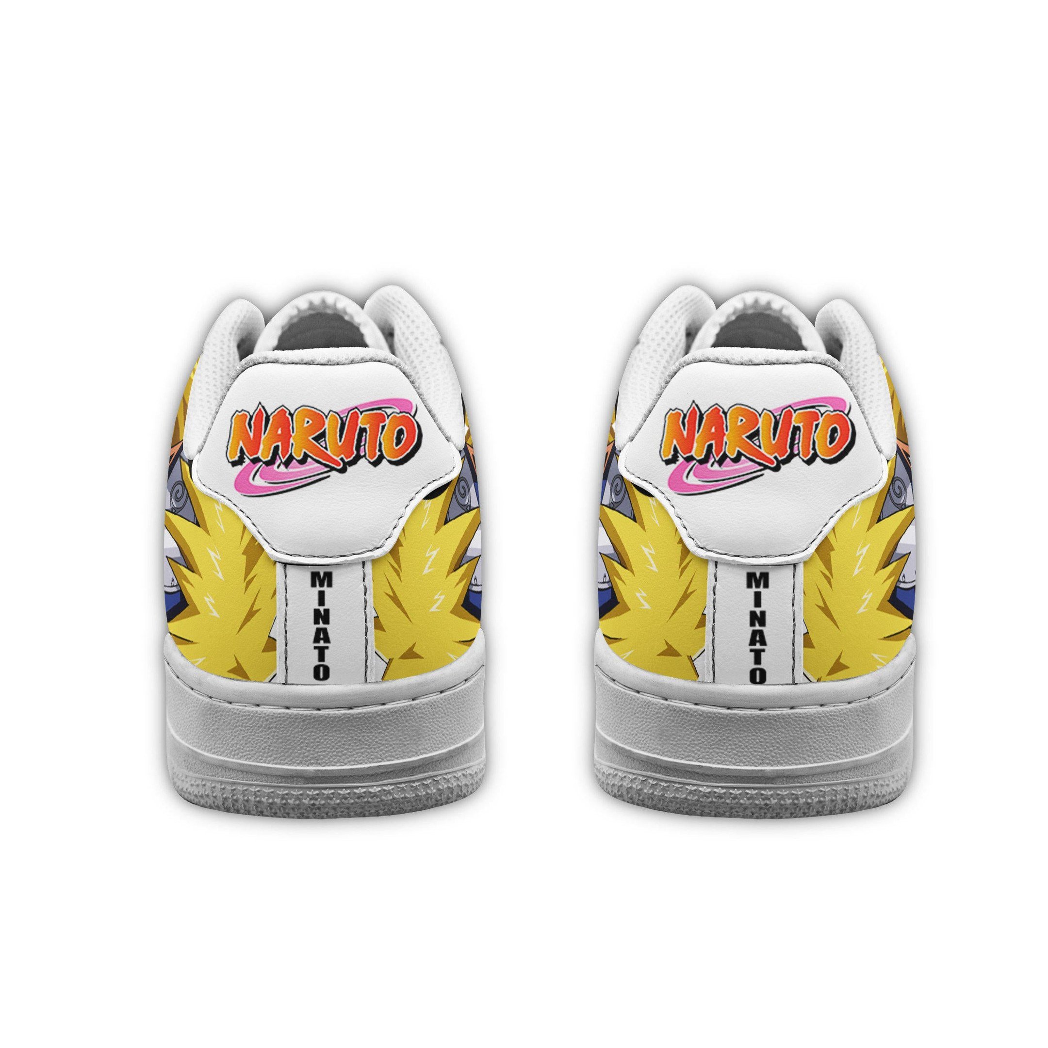 Namikaze Minato Air Sneakers Custom Anime Shoes