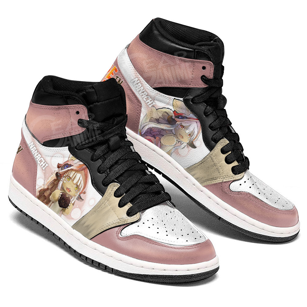 Nanachi JD1s Sneakers Made In Abyss Anime Shoes For Otaku, Air Jordan Hightop