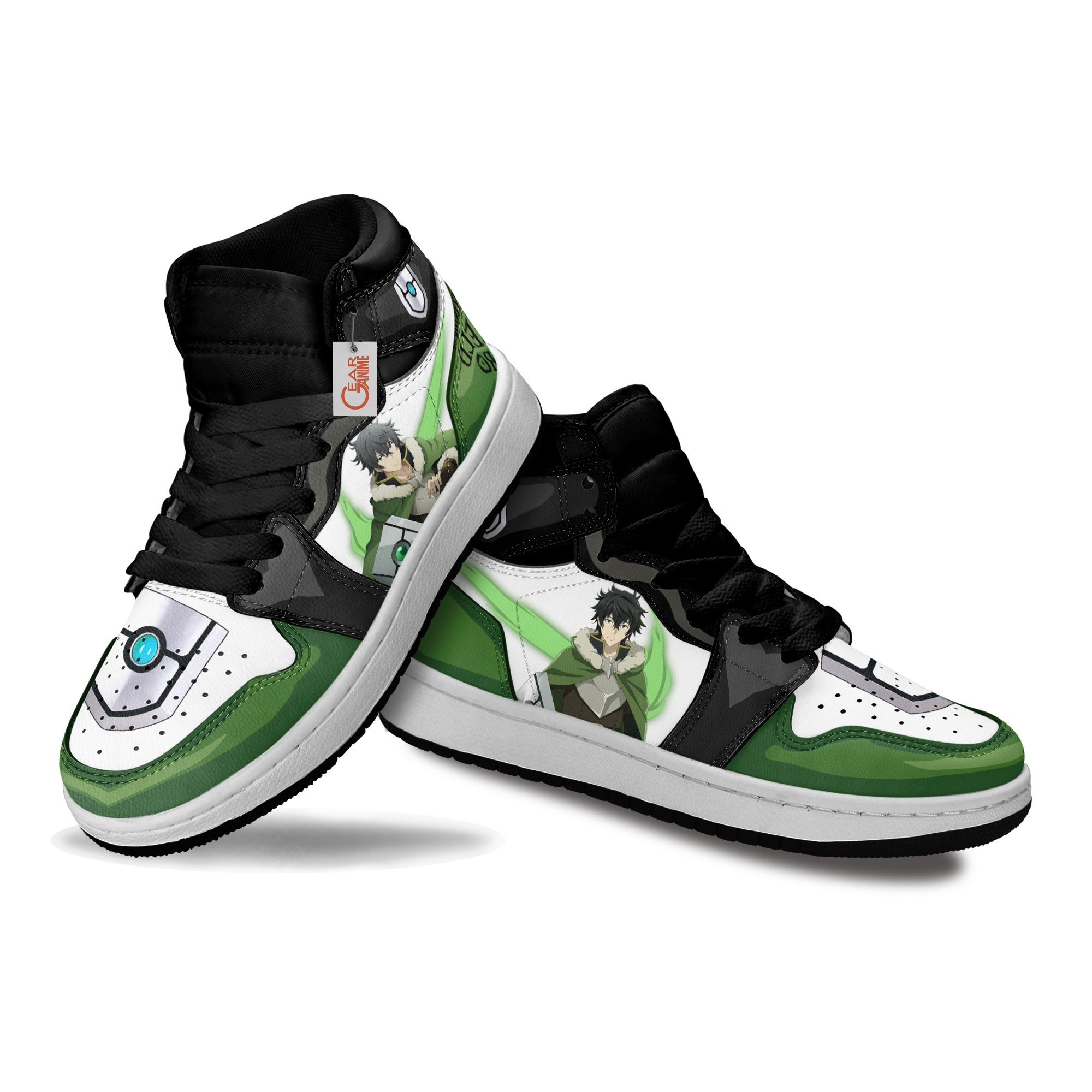 Naofumi Iwatani Main Shield Anime Kids Custom Sneakers