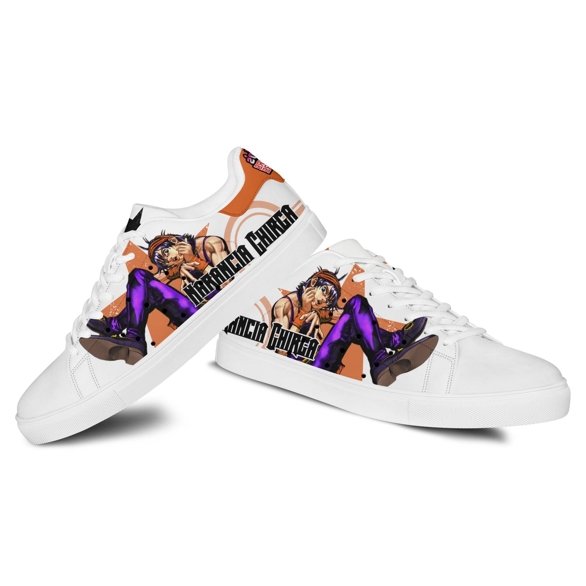 Narancia Ghirga Skate Sneakers Custom Anime Jojo’s Bizarre Adventure Shoes