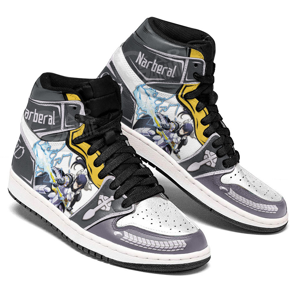 Narberal Gamma JD1s Sneakers Overlord Anime Shoes, Air Jordan Hightop