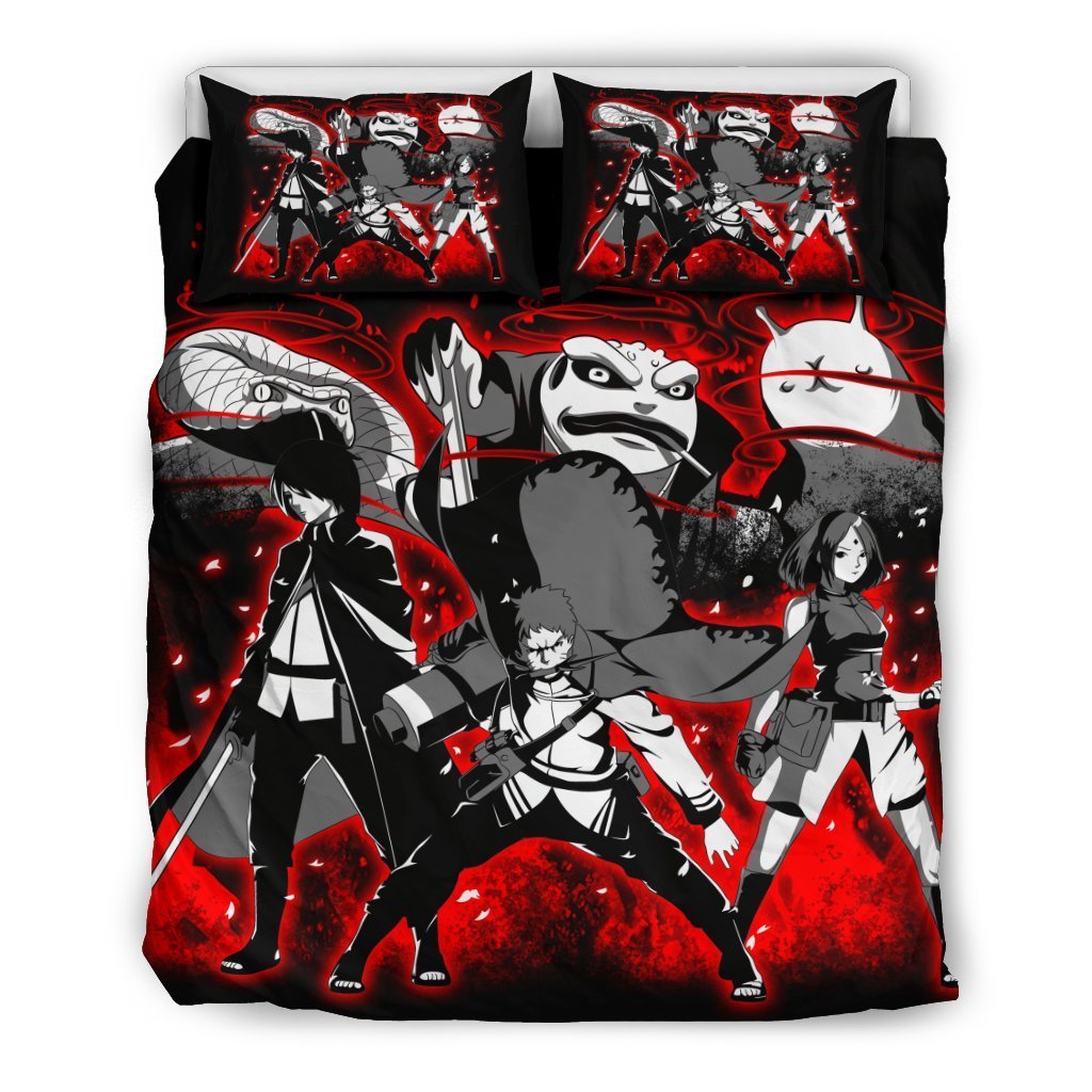 Naruto 3 Duvet Cover Bedding Set