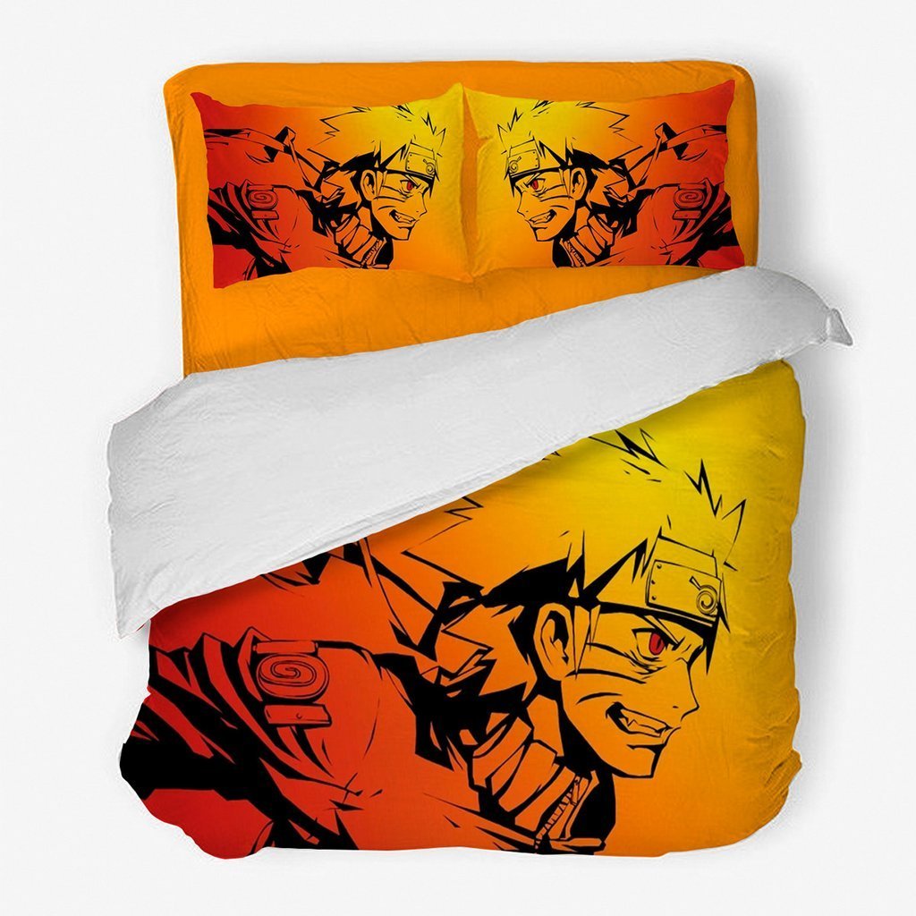 Naruto 3D Customized Duvet Cover Bedding Set