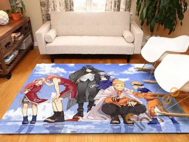Naruto Area Rectangle Rug