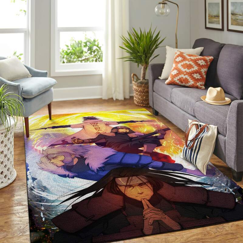 Naruto Characters Carpet Rectangle Rug
