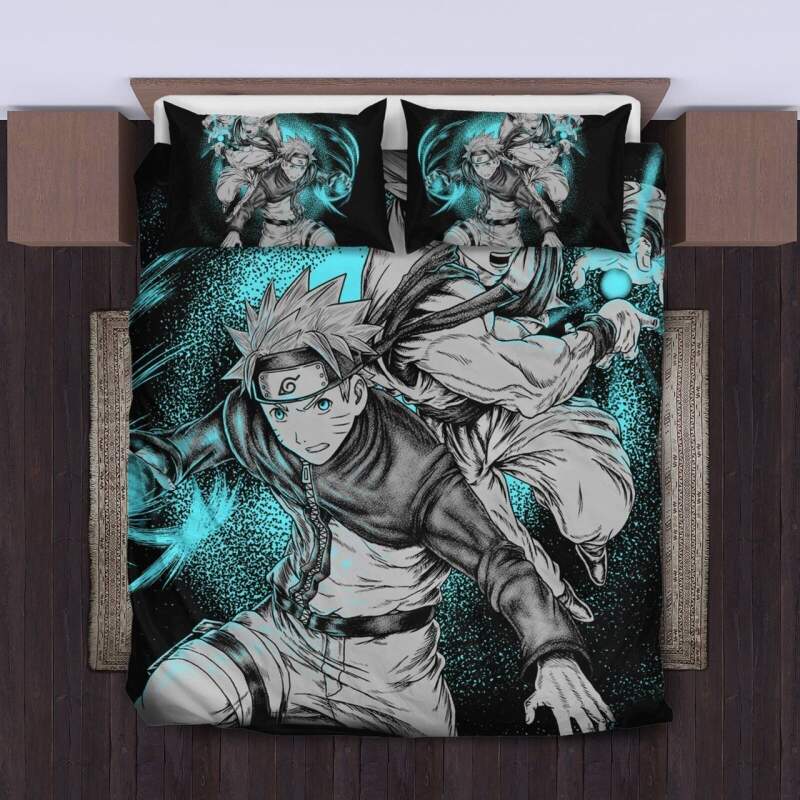 Naruto Goku Duvet Cover Bedding Set