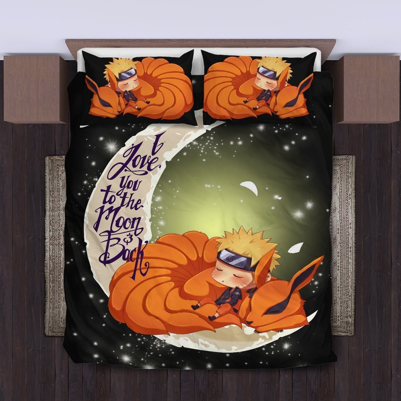 Naruto Kurama Duvet Cover Bedding Set