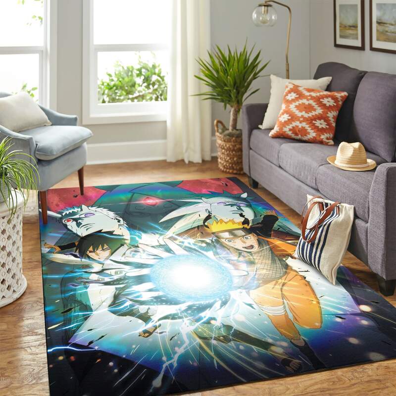 Naruto Storm Carpet Rectangle Rug