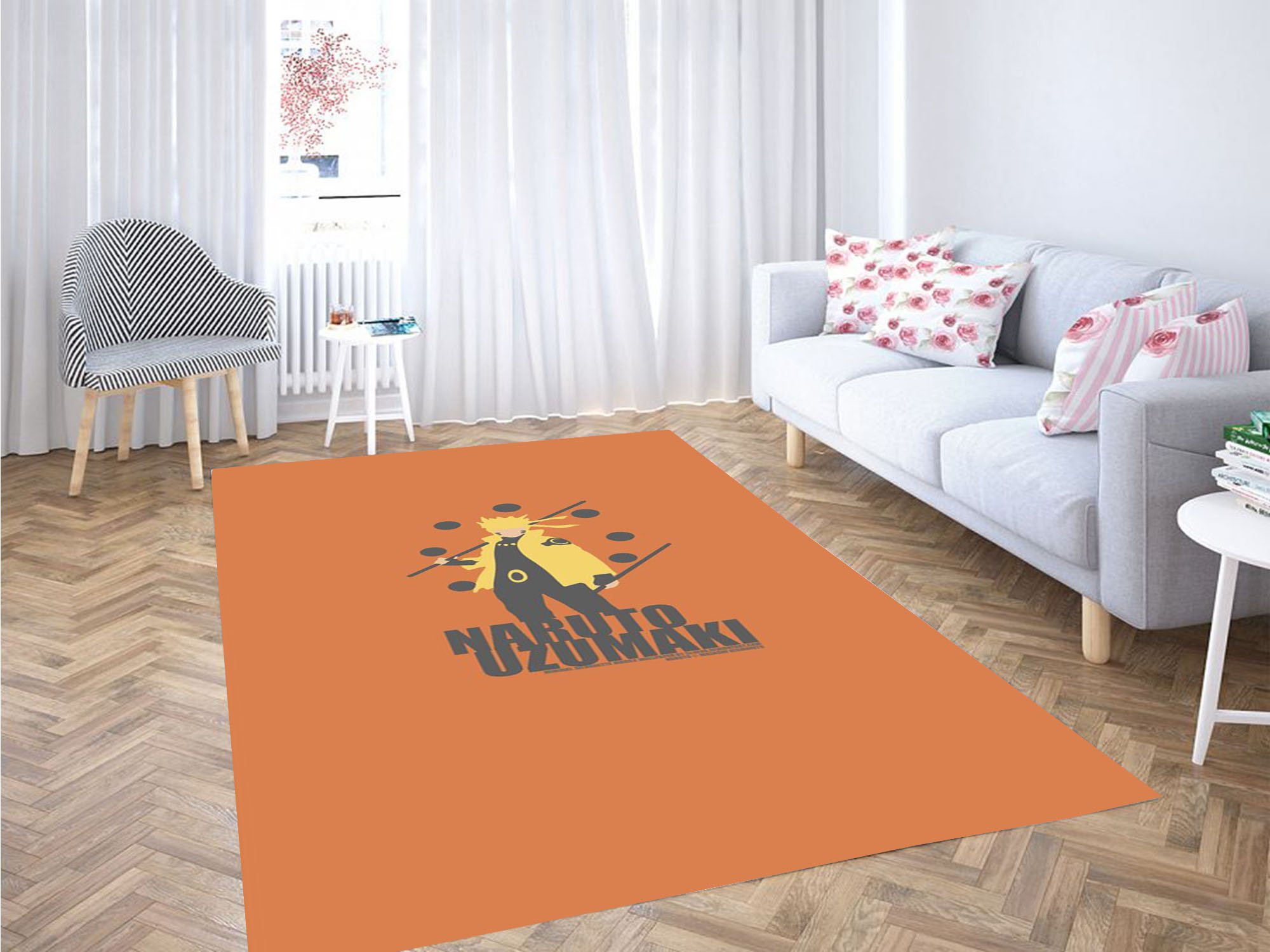 Naruto Wallpaper Simple Carpet Rectangle Rug