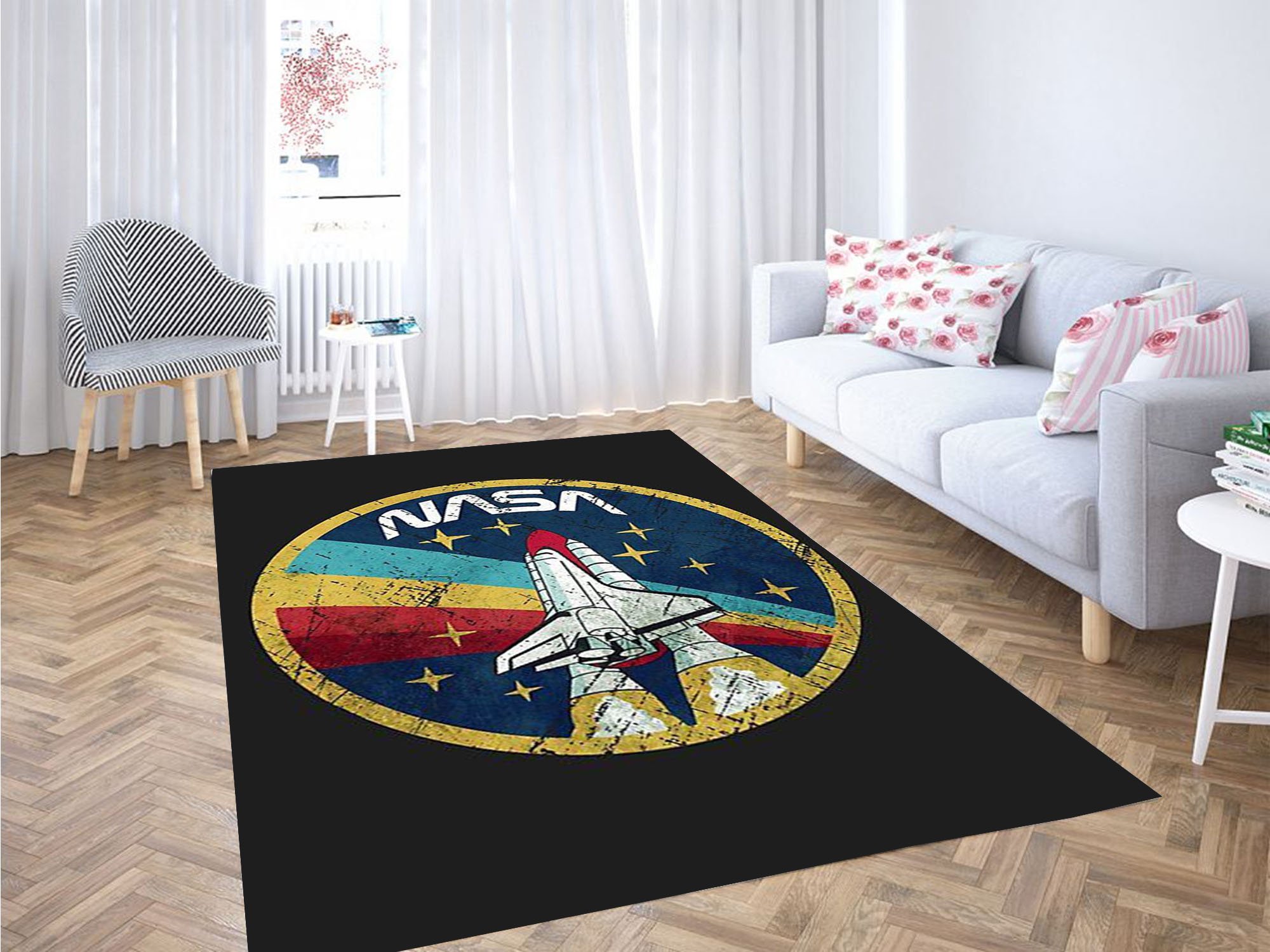 Nasa Wallpaper Carpet Rectangle Rug