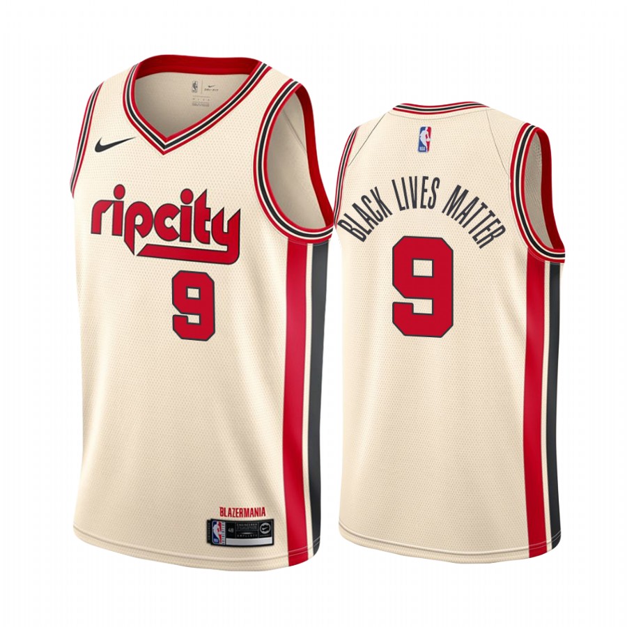 Nassir Little Black Lives Matter Blazers City Jersey