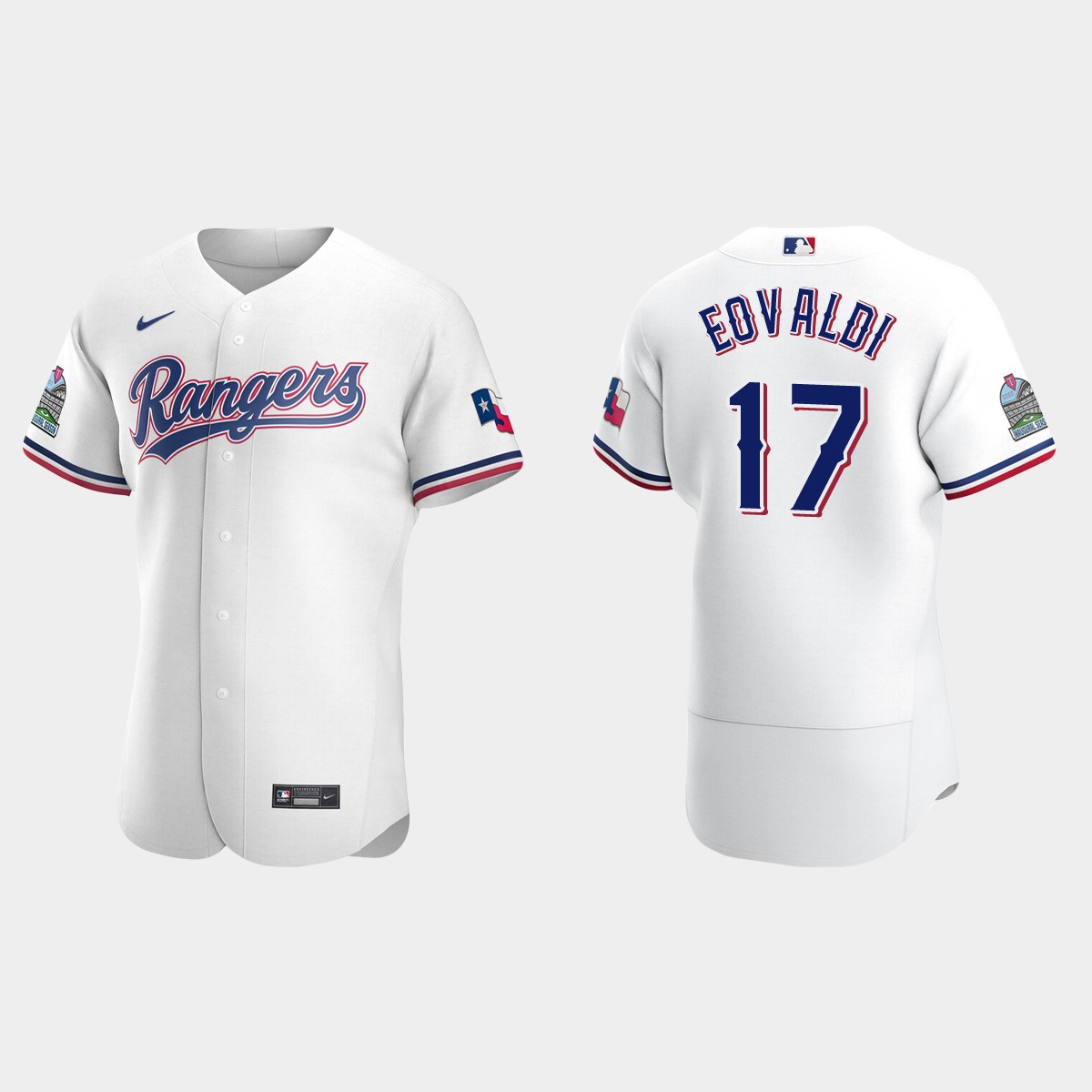 Nathan Eovaldi Texas Rangers Home Jersey - White