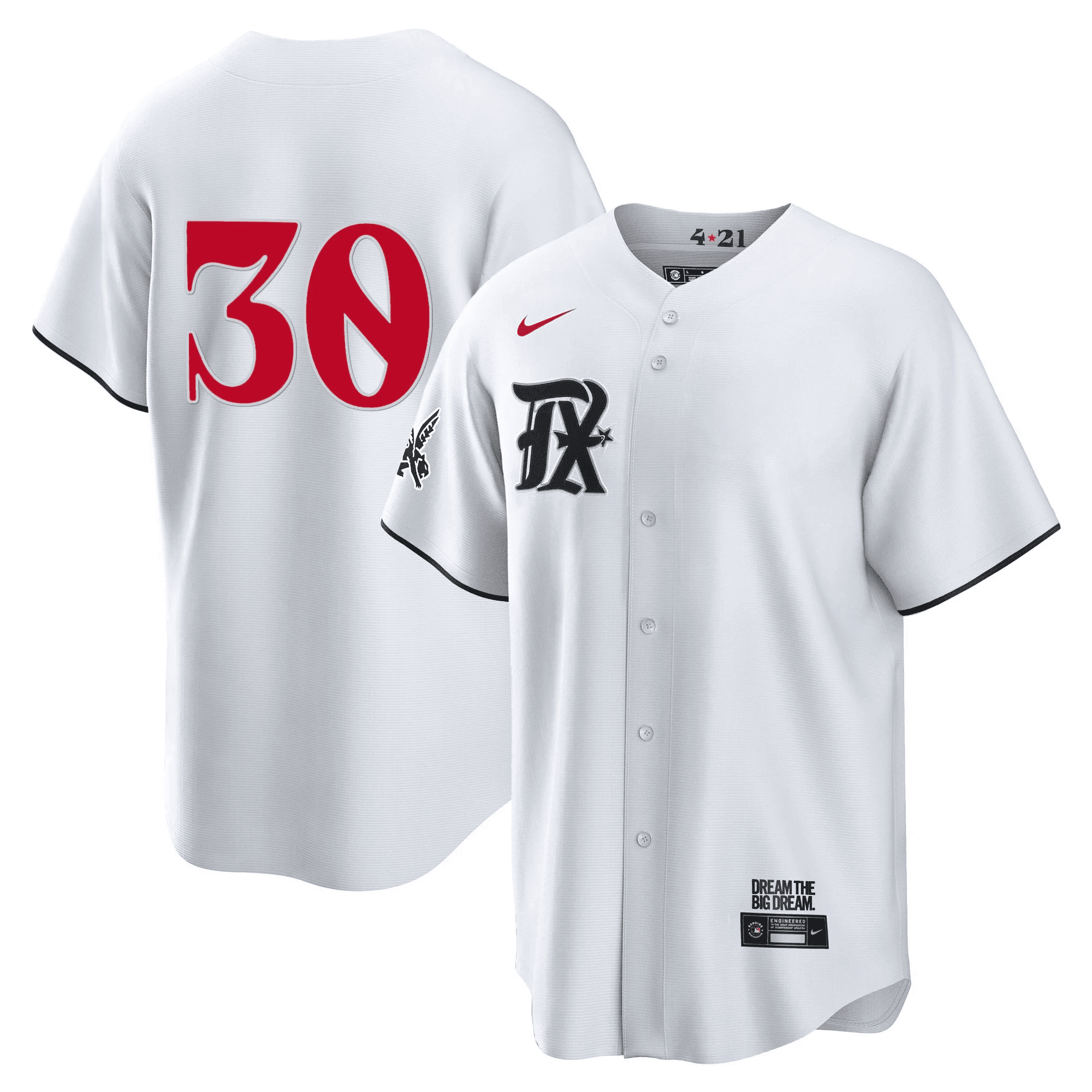 Nathaniel Lowe Men's Texas Rangers 2023 City Connect Collection Cool White Jersey - All Stitched