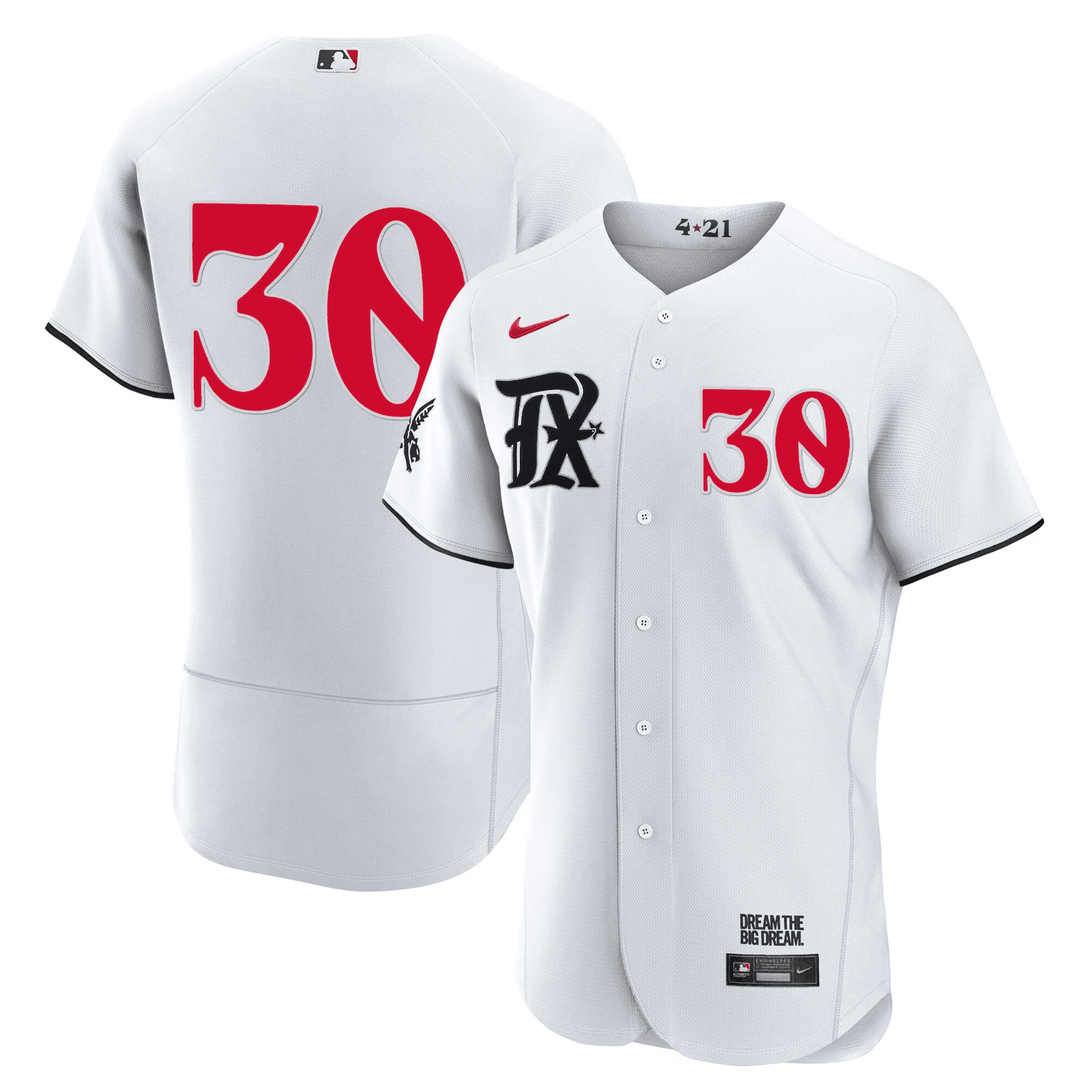 Nathaniel Lowe Men's Texas Rangers 2023 City Connect Collection Flex White Jersey - All Stitched