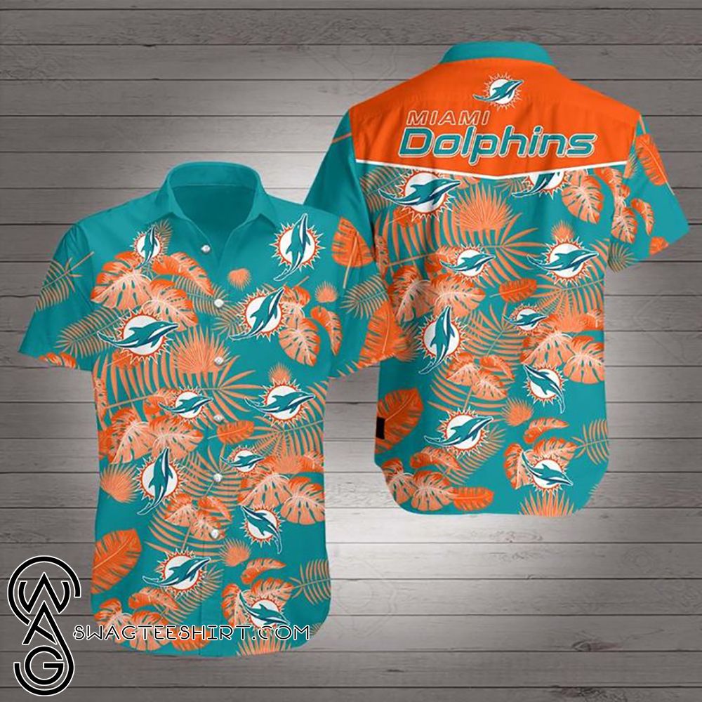National Football League Miami Dolphins Hawaiian Shirt Maria