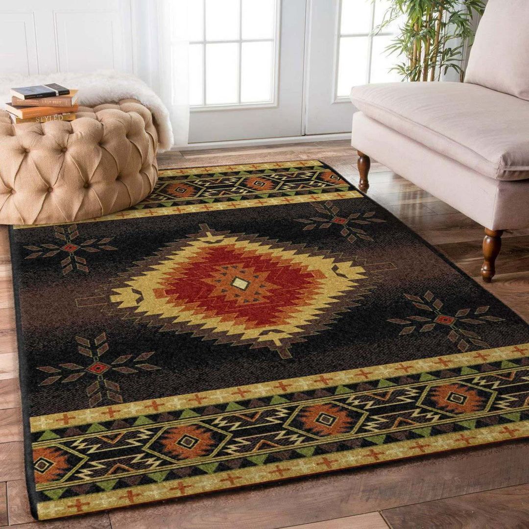 Native American Lm0011r Living Room Area Rectangle Rug