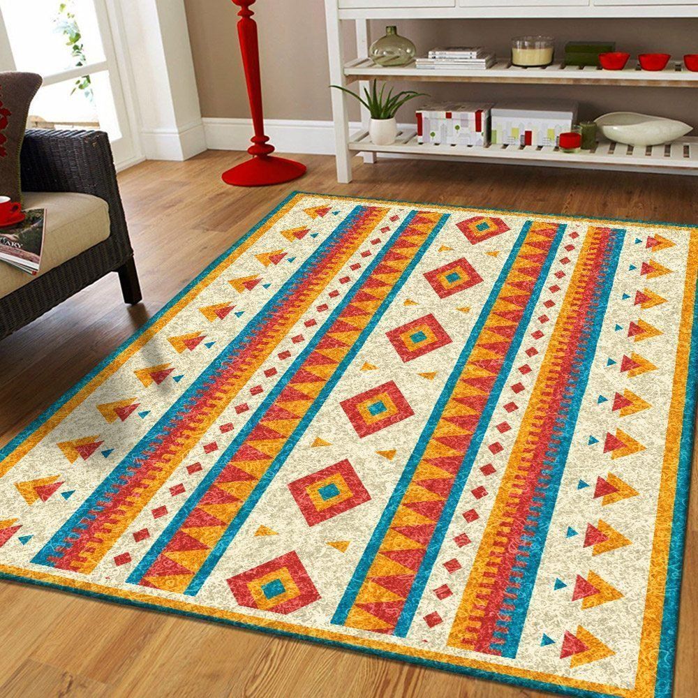 Native American Lm0013r Living Room Area Rectangle Rug