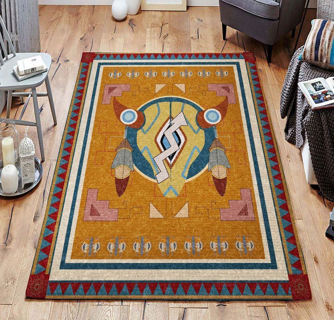 Native American Lm0014r Living Room Area Rectangle Rug
