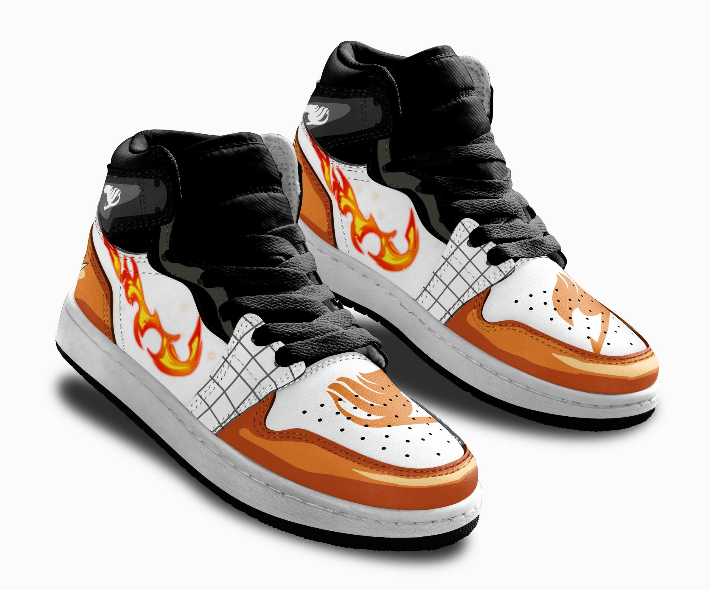 Natsu Dragneel Kids Sneakers Custom Fairy Tail Anime Shoes For Kids