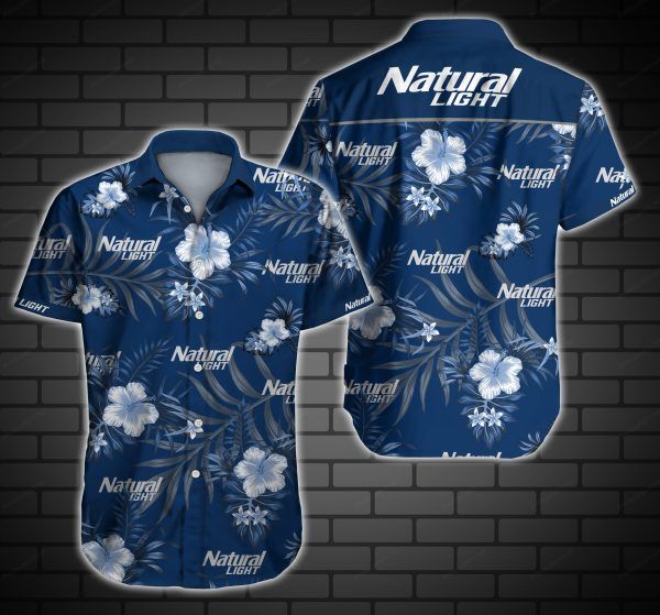 Natural Light Hawaiian Shirt Ver2