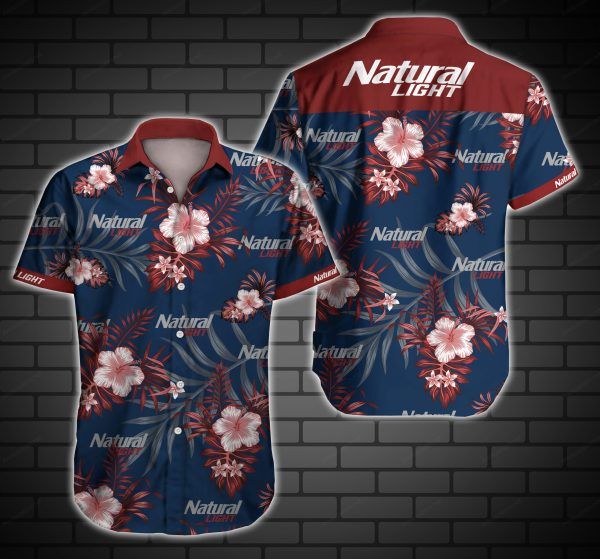 Natural Light Hawaiian Shirt Ver3