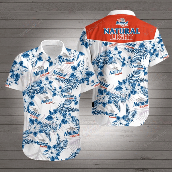 Natural Light Hawaiian Shirt
