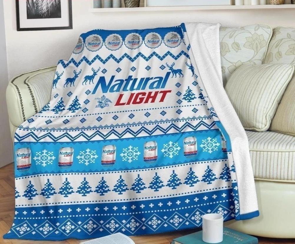 Natural Light Ugly Sherpa Blanket Cozy Blanket Fleece Blanket