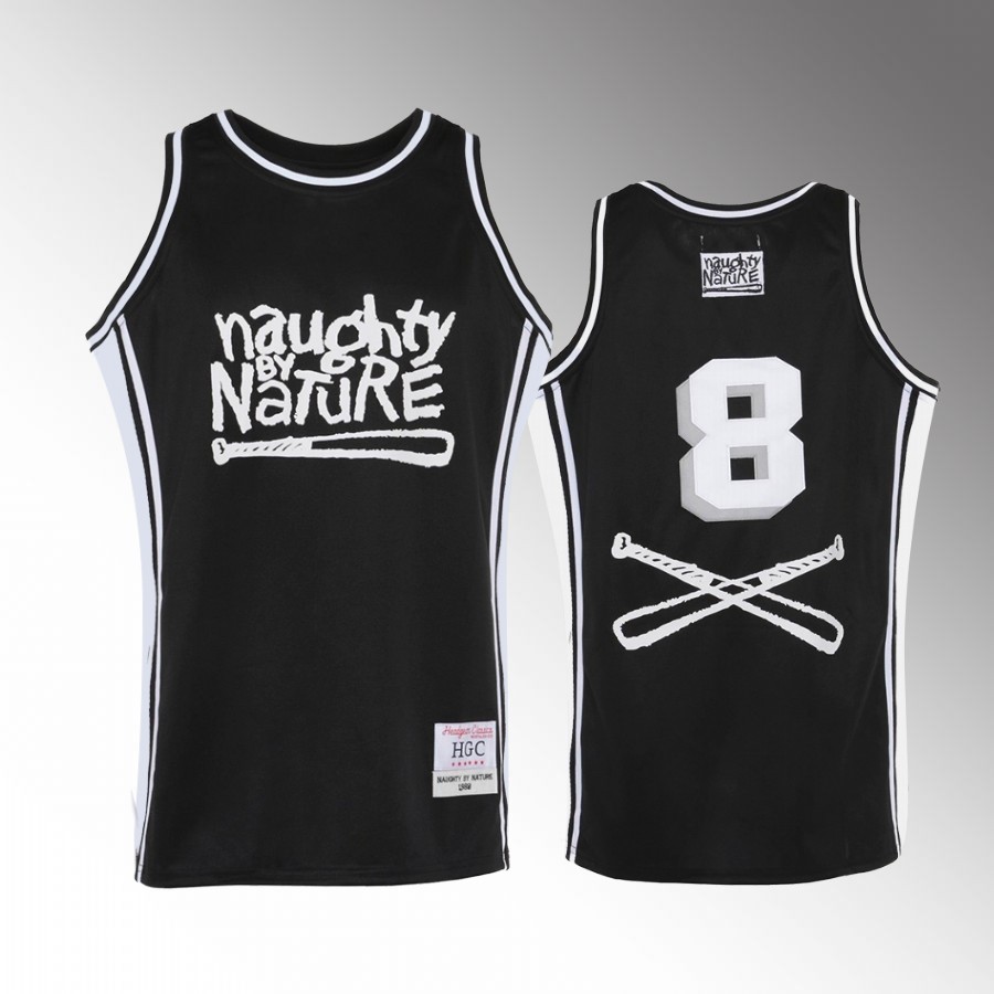 Naughty By Nature Jersey 8 Black