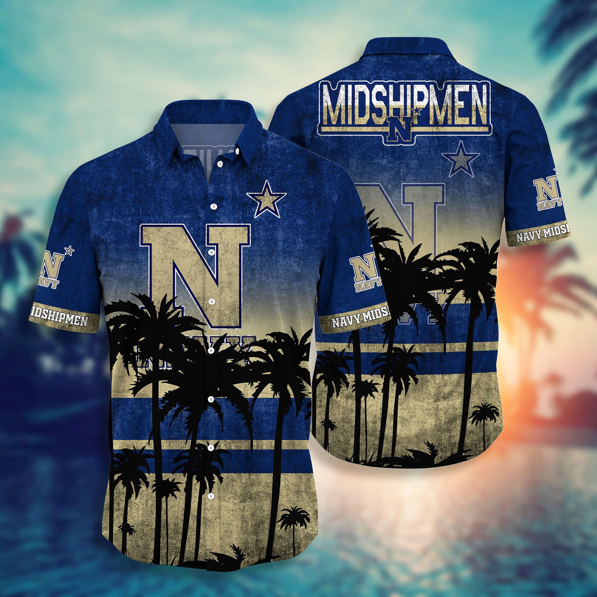 Navy Midshipmen Hawaii Shirt Style Hot Trending Summer