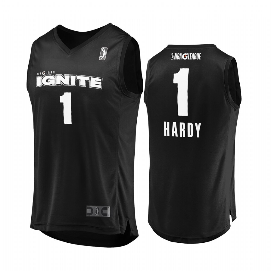NBA G League #1 Jaden Hardy Jersey 2021-22 Black Player