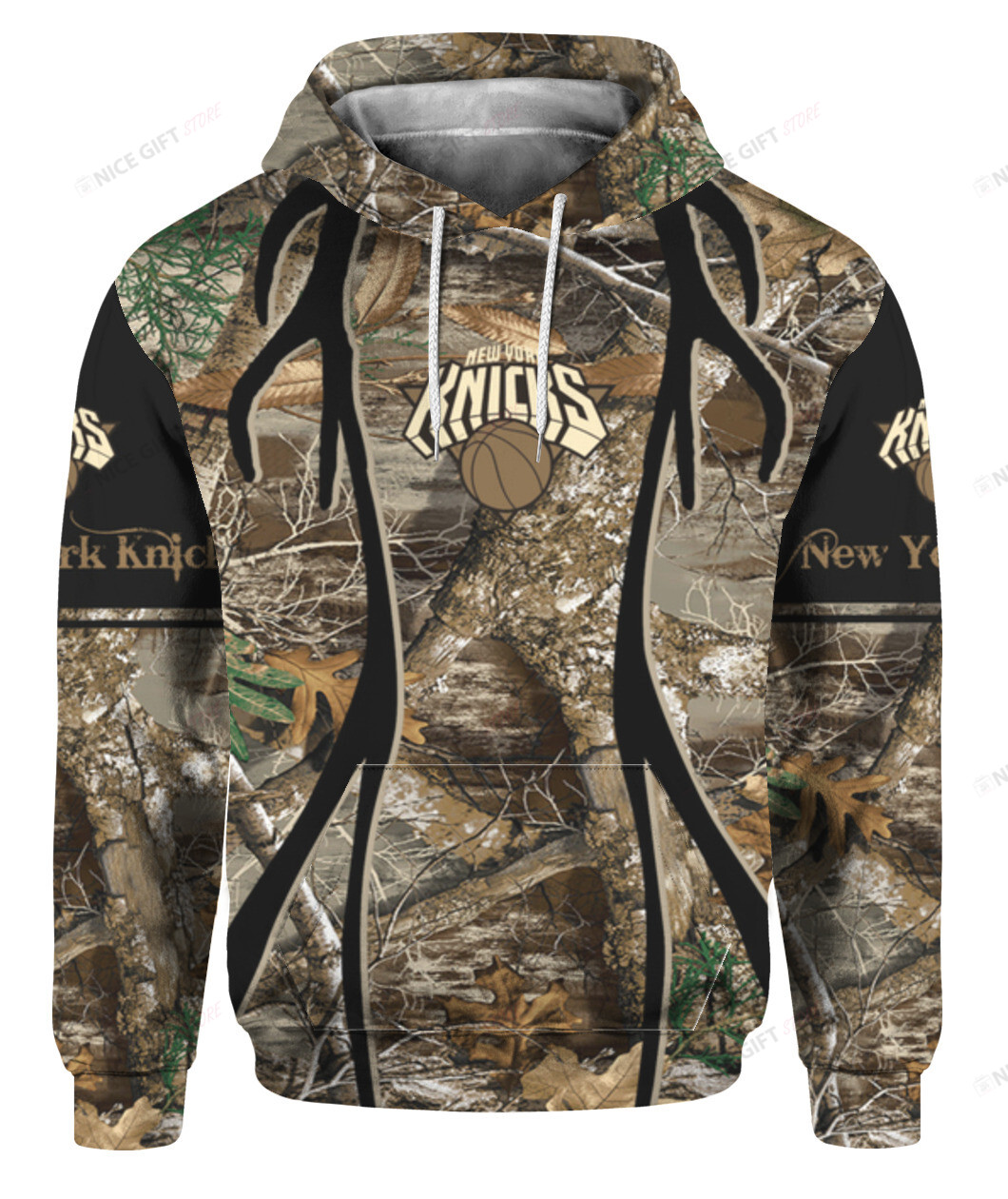 NBA New York Knicks Hunting 3D Hoodie Gift For Fans