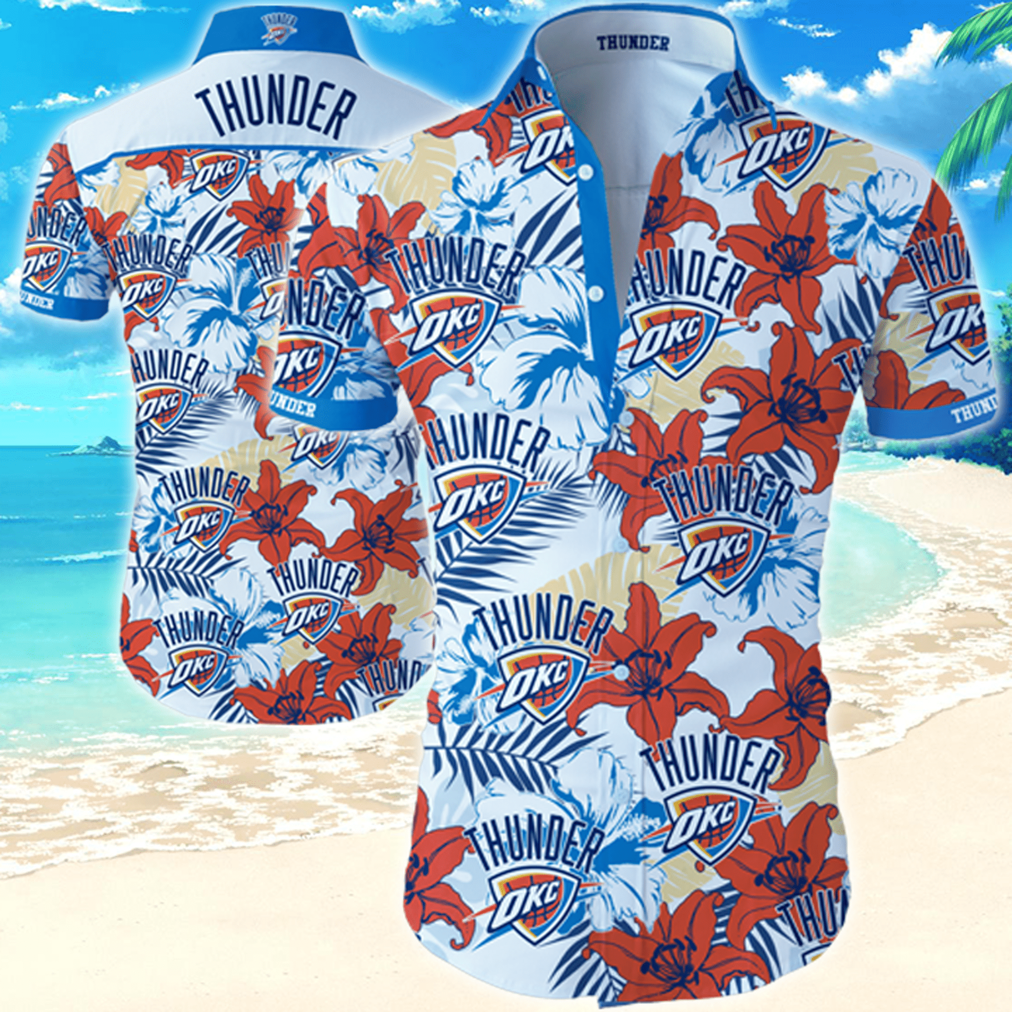 Nba Oklahoma City Thunder Hawaiian Shirt