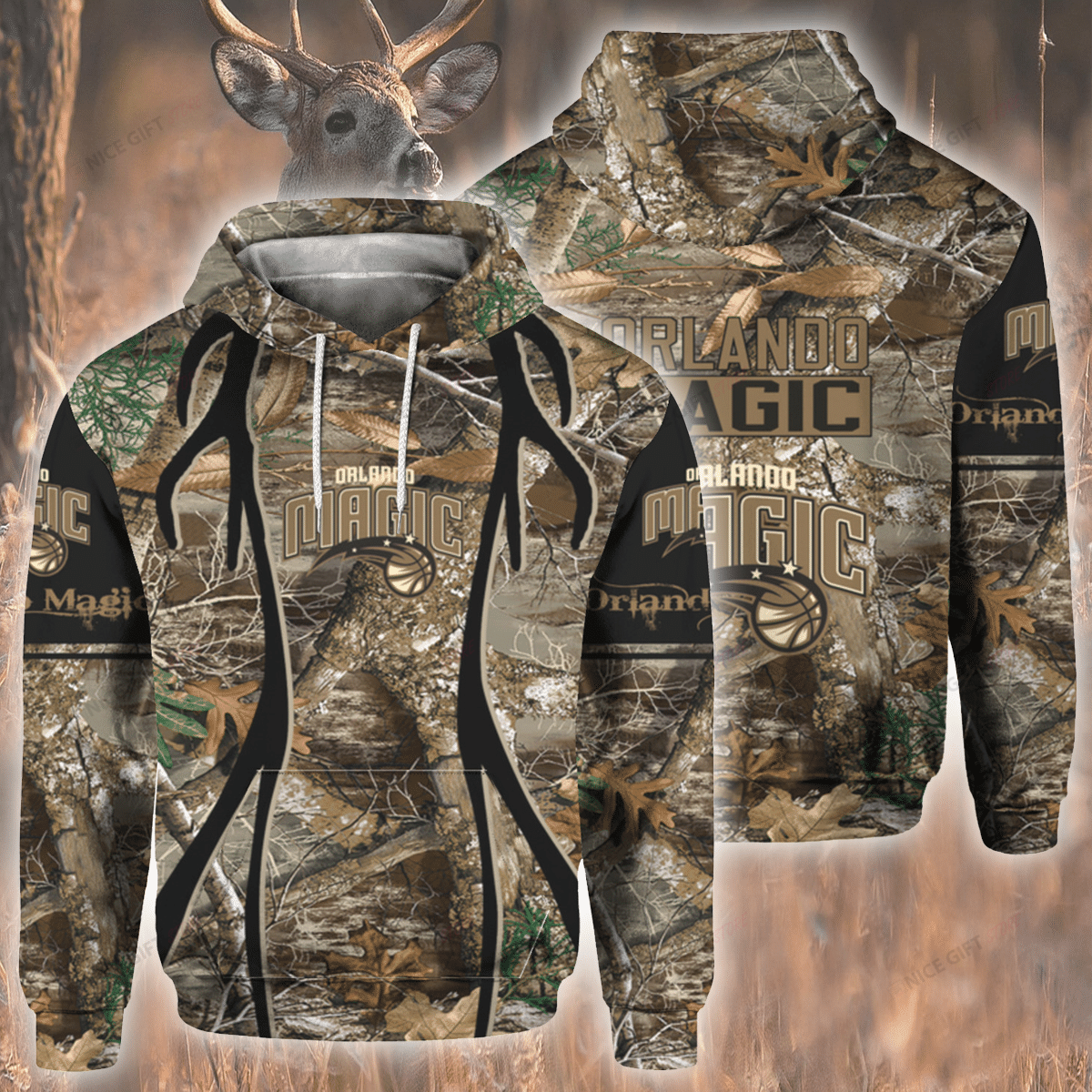 NBA Orlando Magic Hunting 3D Hoodie Gift For Fans