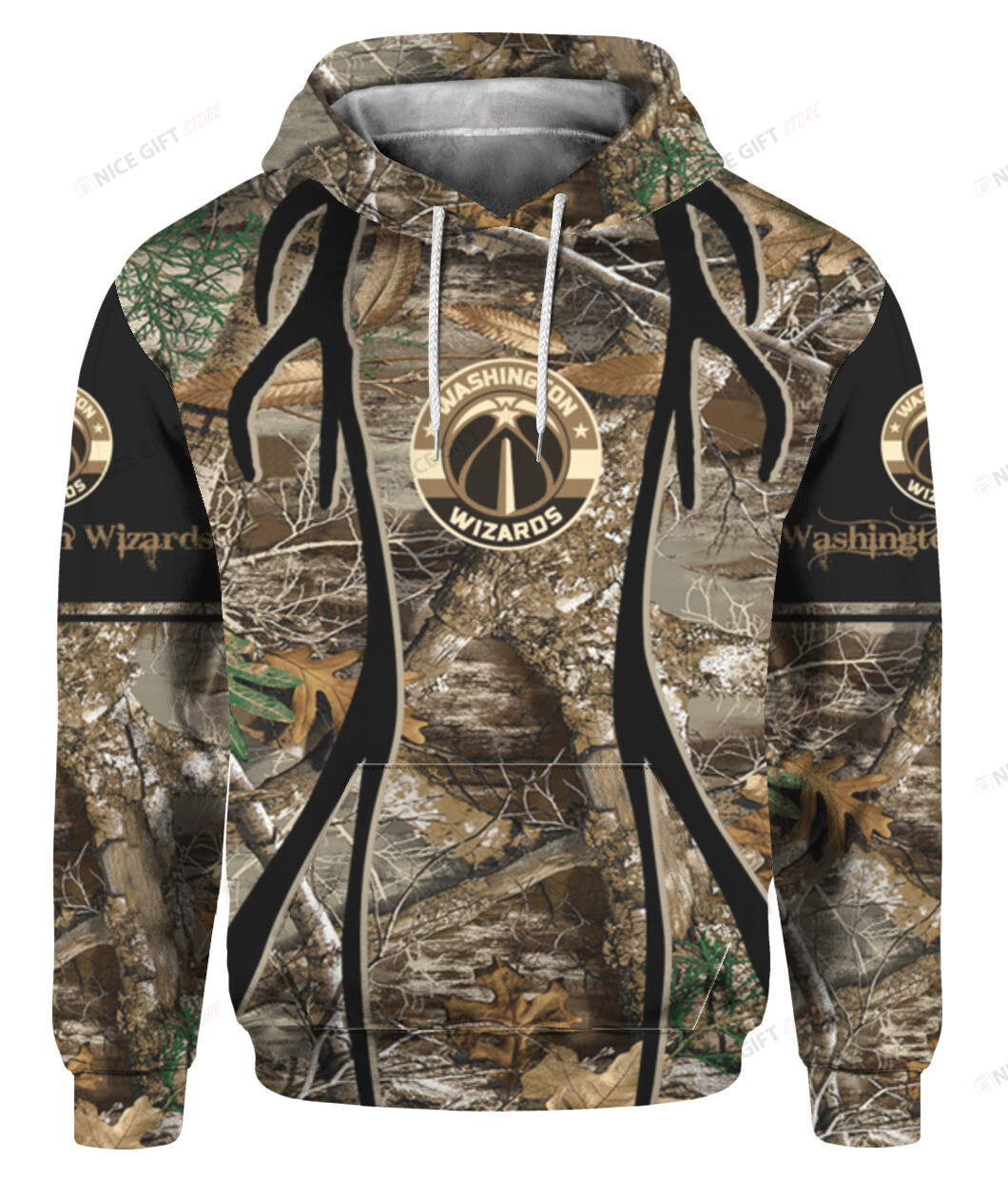 NBA Washington Wizards Hunting 3D Hoodie Gift For Fans