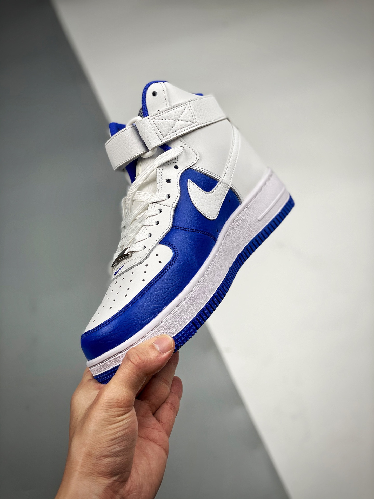 NBA x Nike Air Force 1 High “75th Anniversary” Royal White For Sale