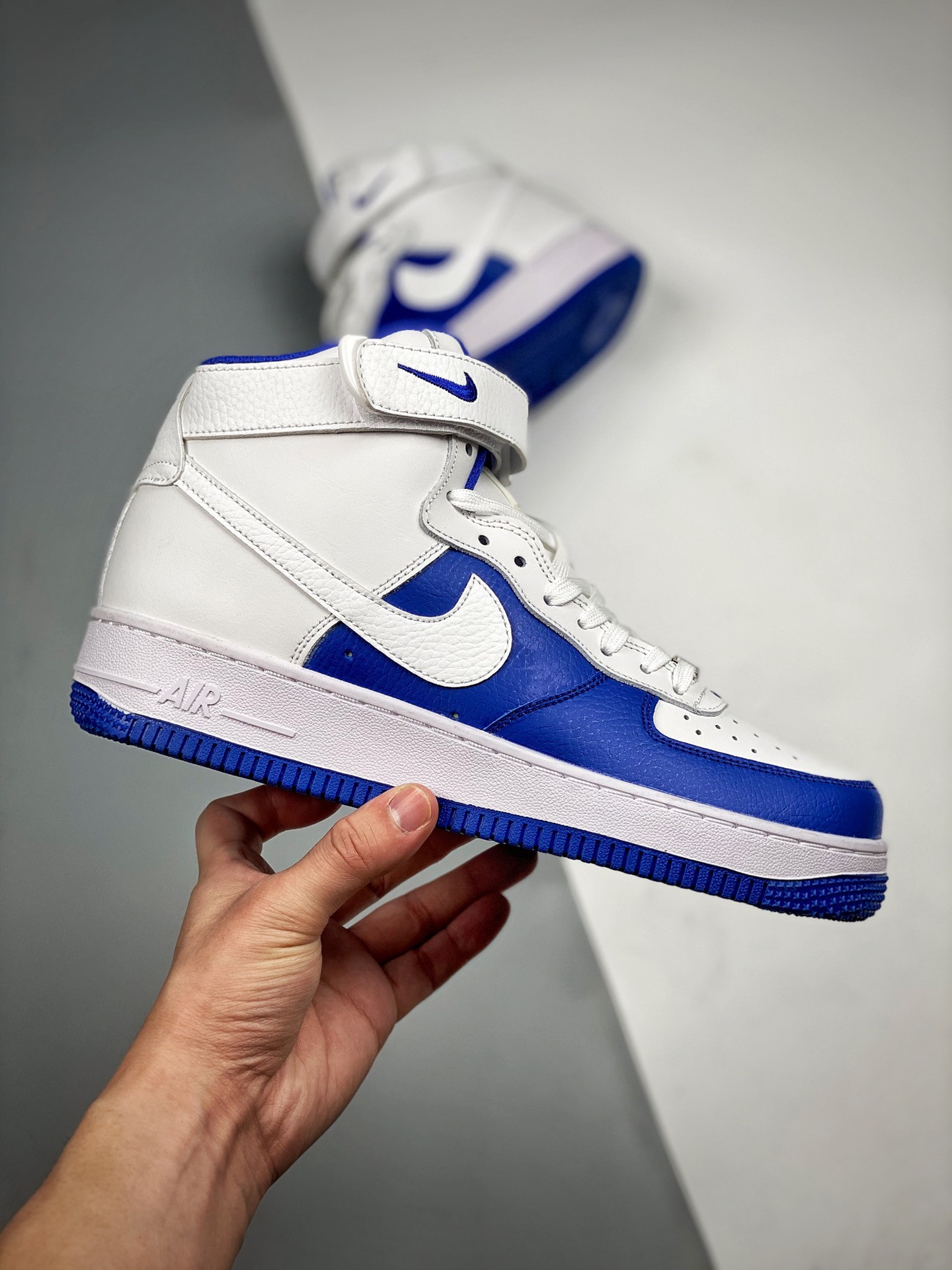 NBA x Nike Air Force 1 High “75th Anniversary” Royal White For Sale