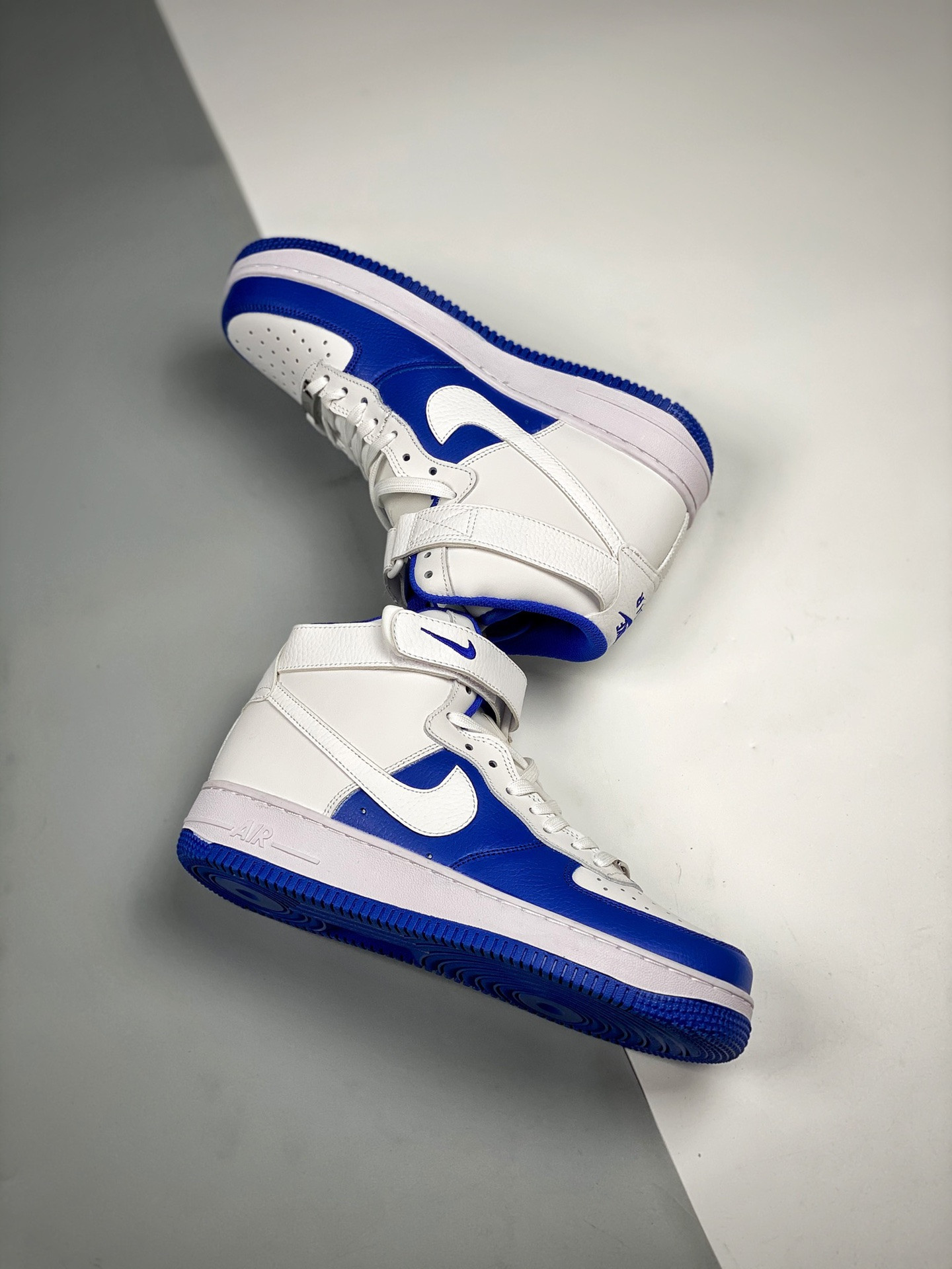 NBA x Nike Air Force 1 High “75th Anniversary” Royal White For Sale