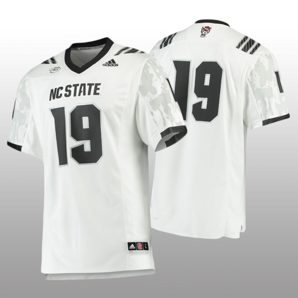 NC State Wolfpack #19 2019 Special Game 2019 Special Premier White Jersey