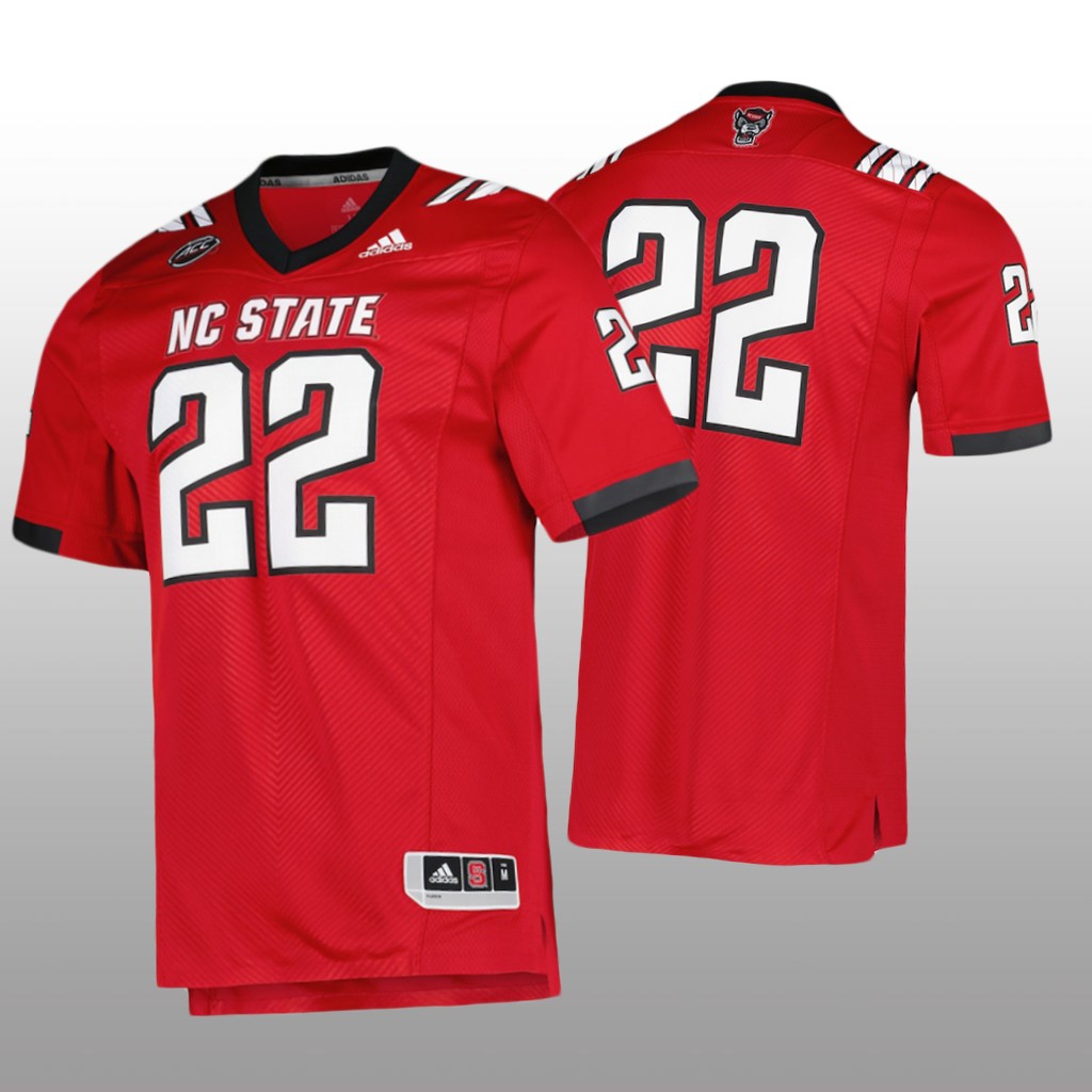 NC State Wolfpack #22 Premier Red Jersey