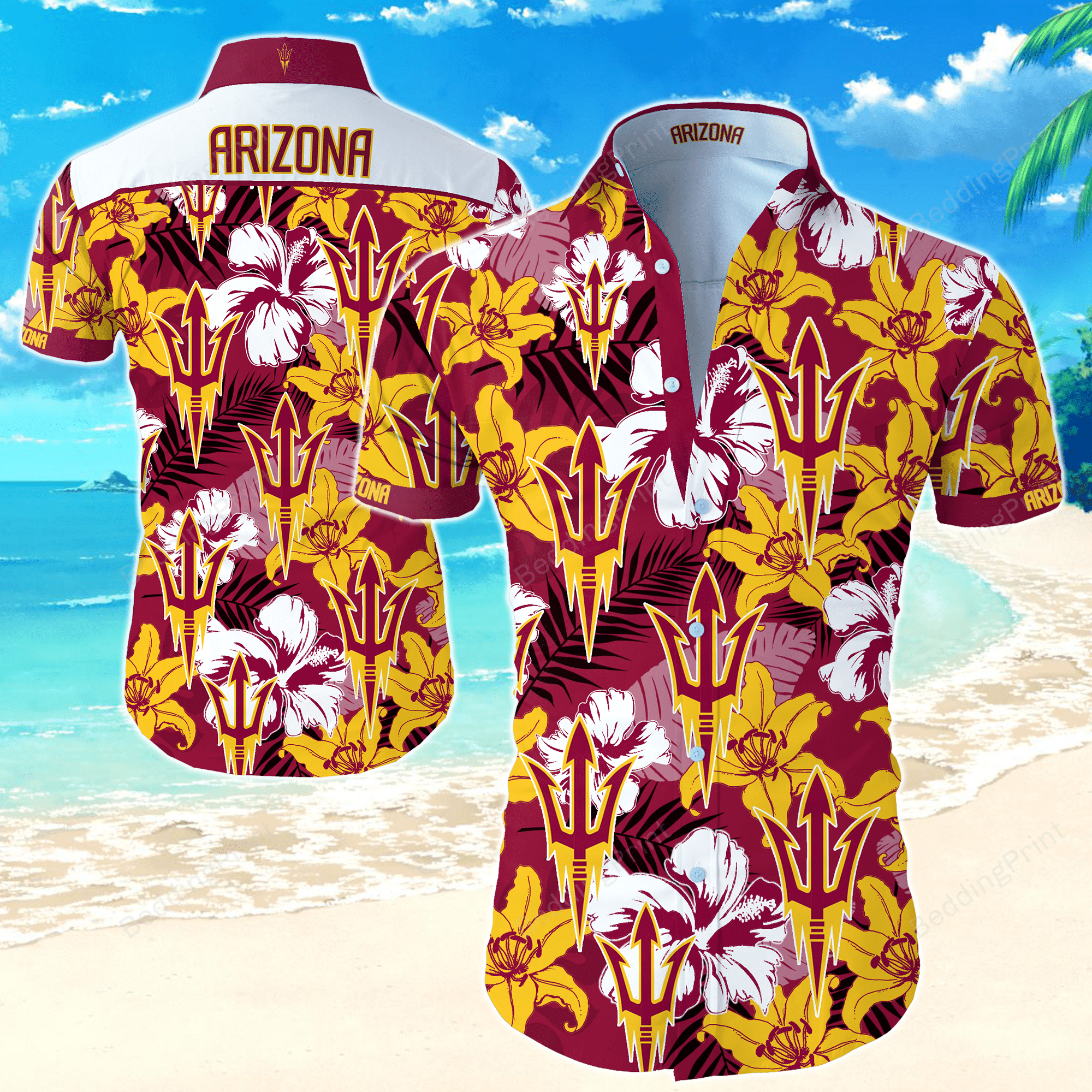 NCAA Arizona State Sun Devils Hawaiian Shirt