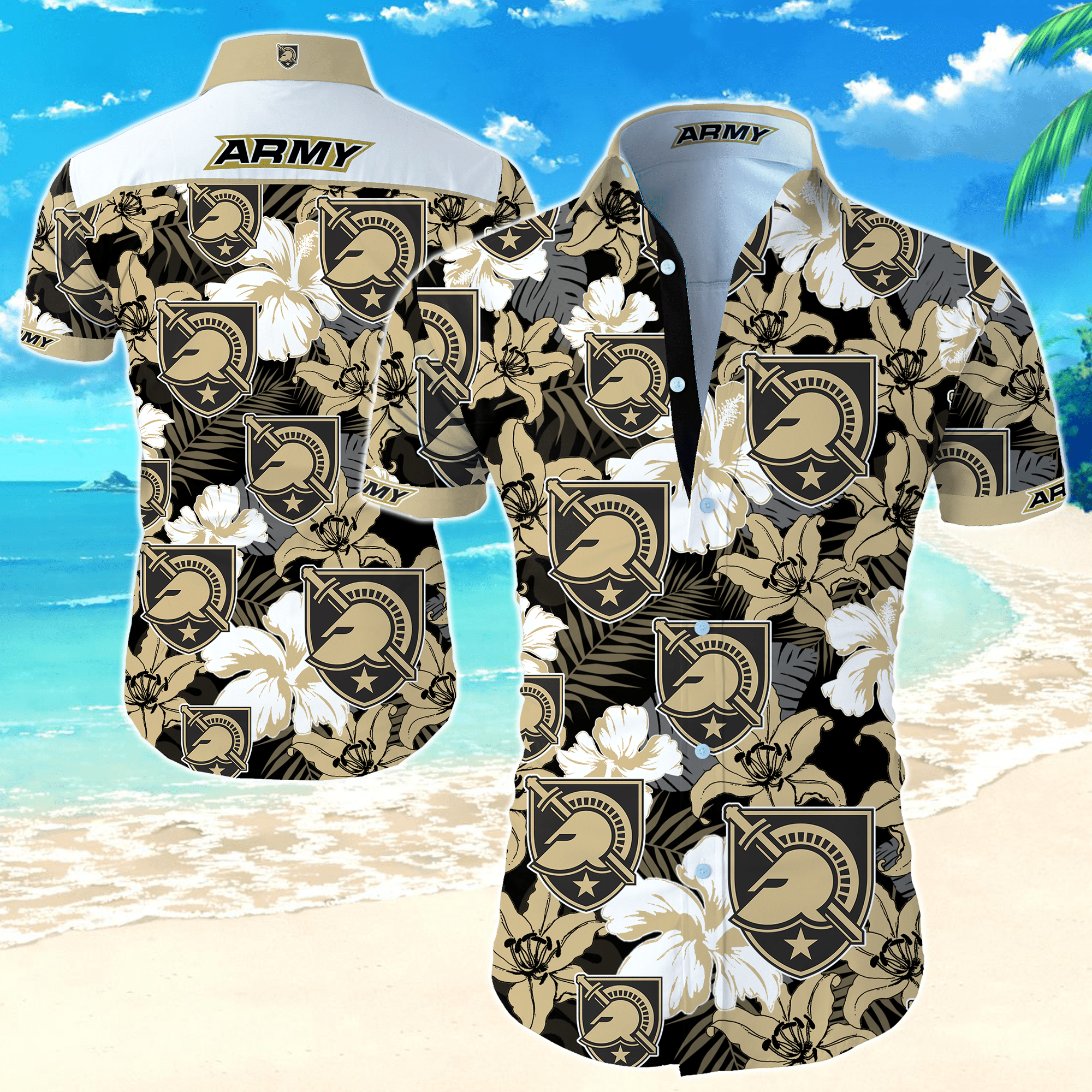 NCAA Army Black Knights Hawaiian Shirt