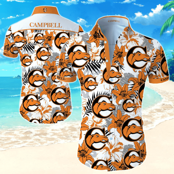 NCAA Campbell Fighting Camels – Premium Hawaiian Shirt – Gift For Sports Lovers