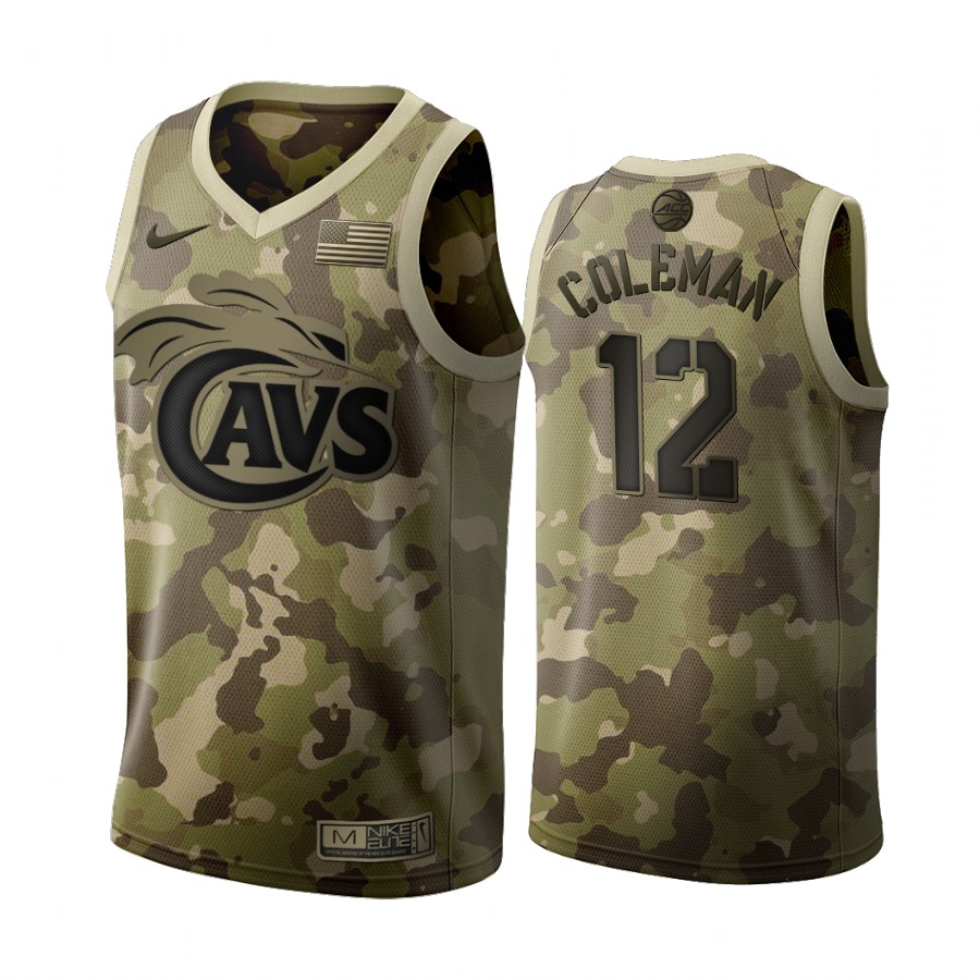 NCAA Chase Coleman Desert Camo 2019 Salute to Service Jersey