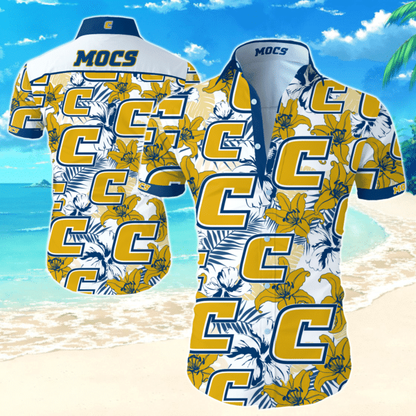NCAA Chattanooga Mocs – Premium Hawaiian Shirt – Gift For Sports Lovers