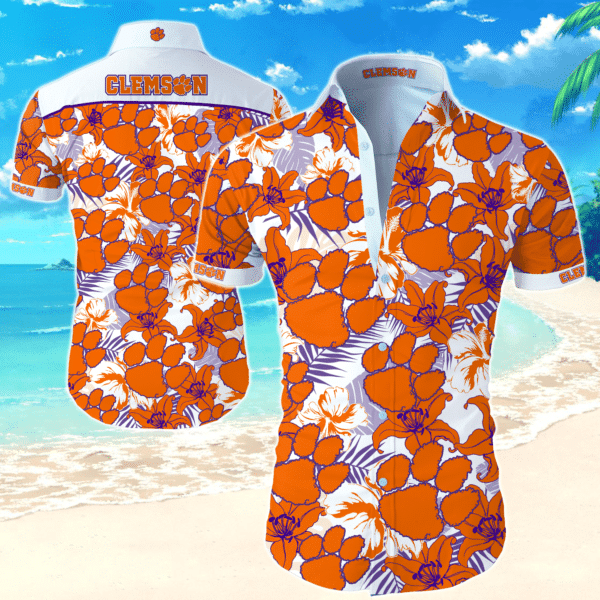 NCAA Clemson Tigers – Premium Hawaiian Shirt – Gift For Sports Lovers