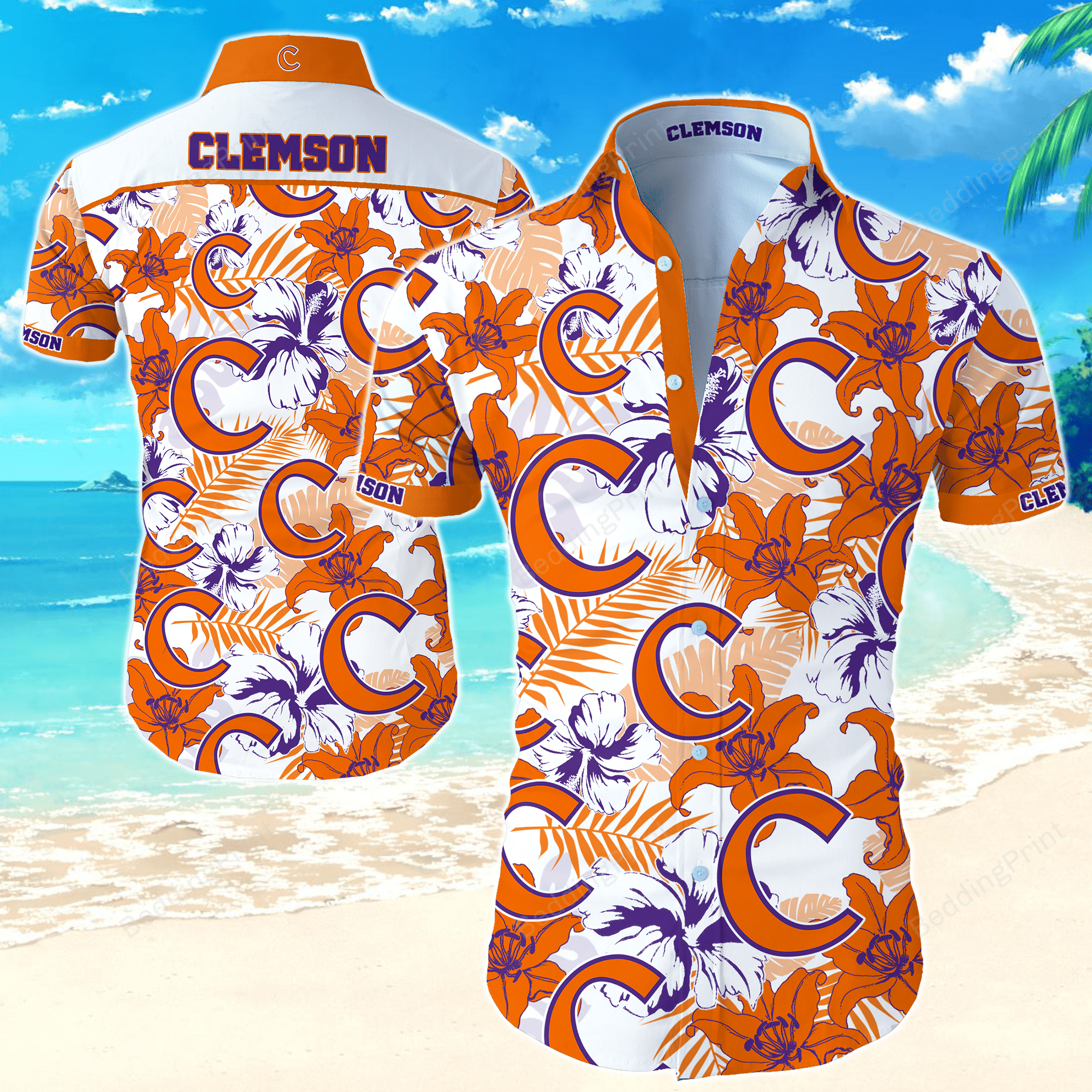 NCAA Clemson Tigers Hawaiian Shirt