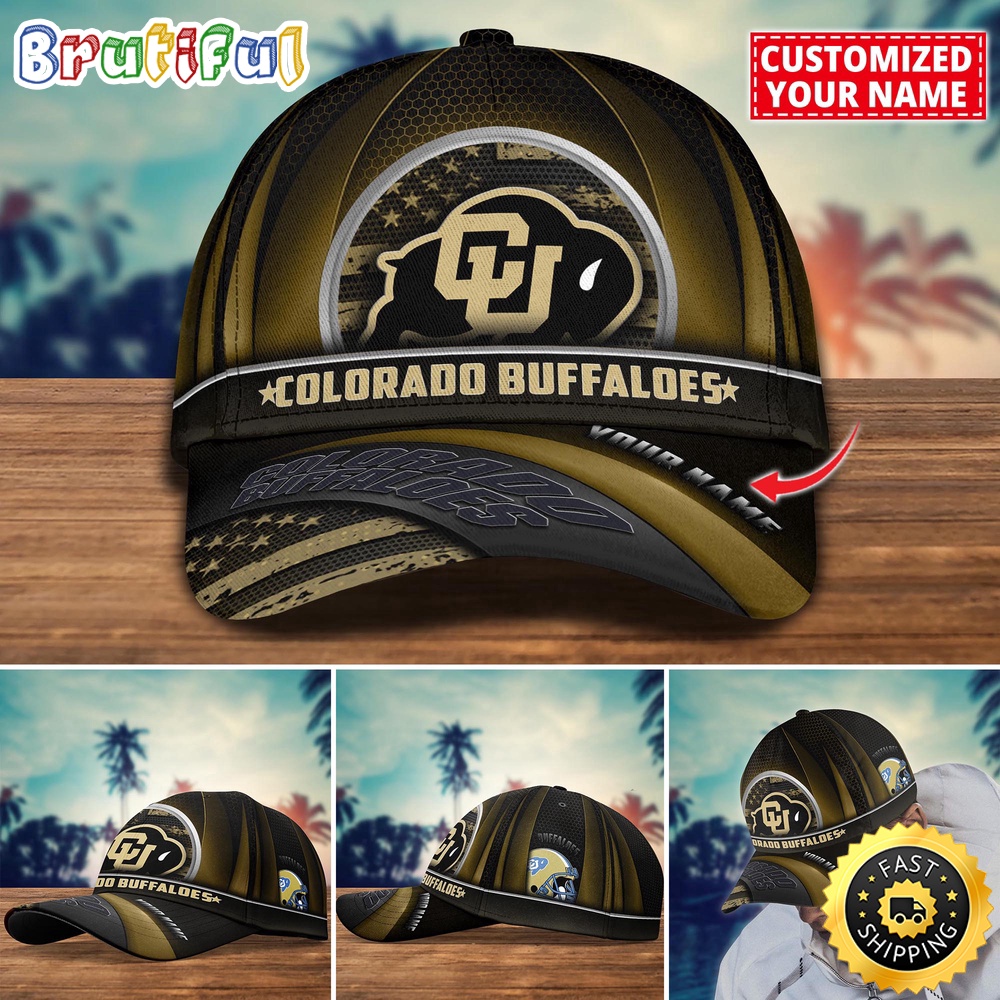 NCAA Colorado Buffaloes Baseball Cap Custom Cap For Football Fans