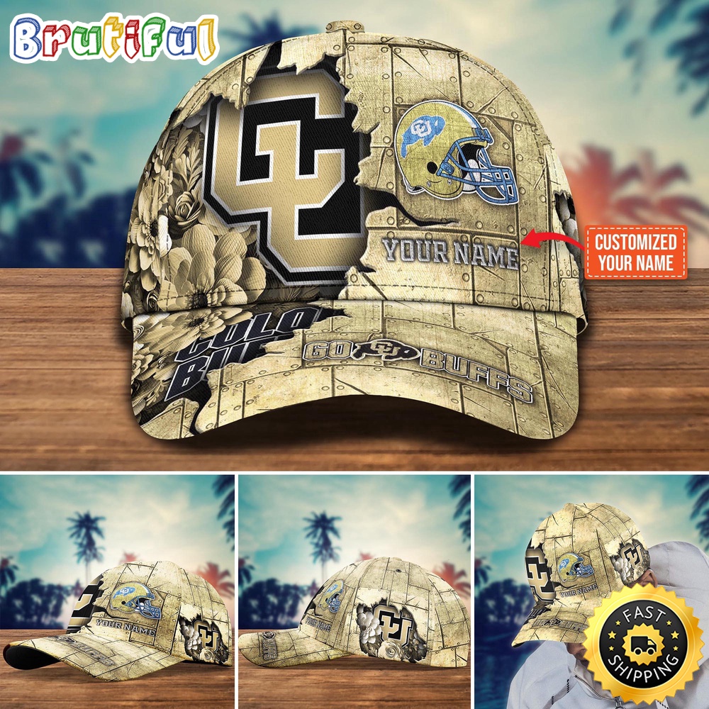 NCAA Colorado Buffaloes Baseball Cap Custom Hat For Fans