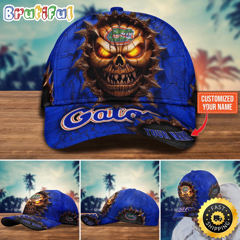 NCAA Florida Gators Baseball Cap Halloween Custom Cap For This Season